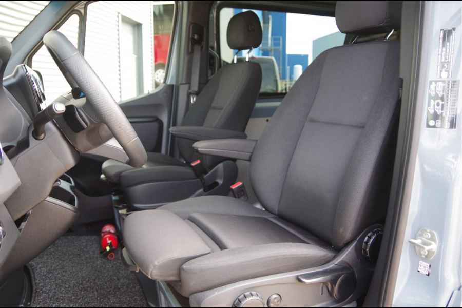 Mercedes-Benz Sprinter 317 1.9 CDI L2H1 DC-6P, AUT. FACELIFT, 3.5T TREKHAAK, LED, CAMERA, NAVI, CRUISE, MF STUURWIEL, MISTLAMPEN, DUBBELE CABINE, DUBBE
