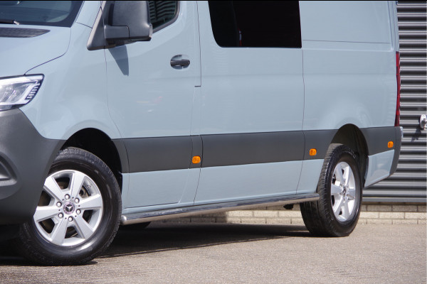 Mercedes-Benz Sprinter 317 1.9 CDI L2H1 DC-6P, AUT. FACELIFT, 3.5T TREKHAAK, LED, CAMERA, NAVI, CRUISE, MF STUURWIEL, MISTLAMPEN, DUBBELE CABINE, DUBBE