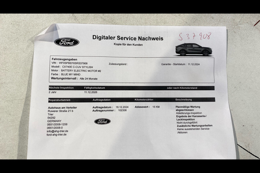 Ford Capri Premium Extended Range RWD 77 kWh 286 pk Driver Ass. Pack, Winter Pack, Climate Control, Cruise Control, 360 gr. Camera, Head Up Display