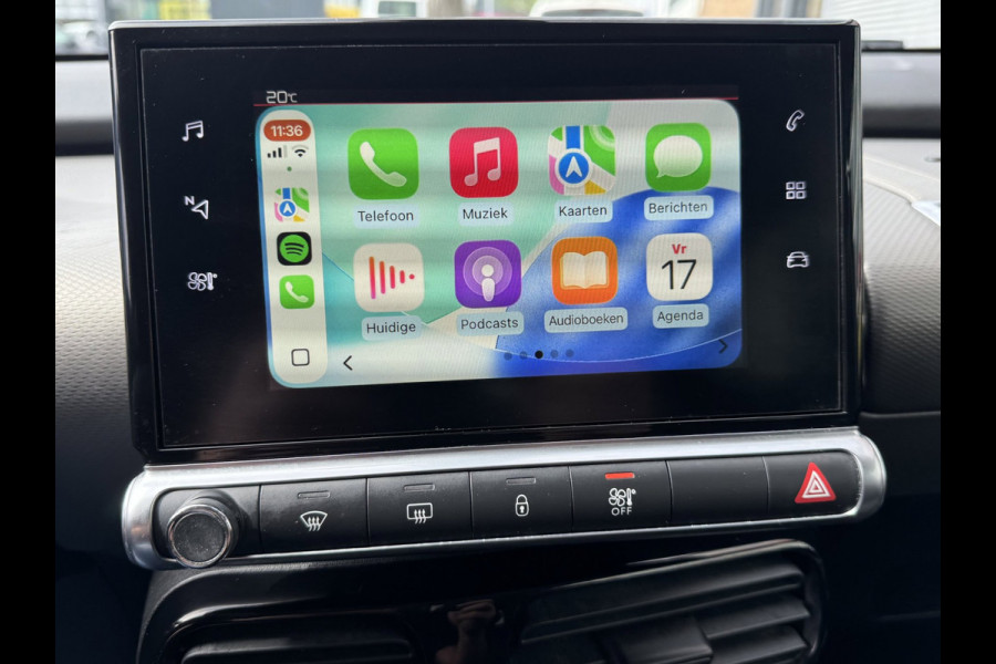 Citroën C4 Cactus 1.2 PureTech Shine Pack - AUTOMAAT I Navigatie / Apple CarPlay I Airco I Sport velgen I PDC I Dealer onderhouden