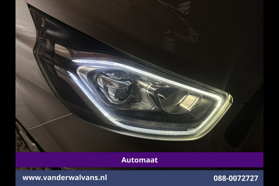 Ford Transit Custom 2.0 TDCI 131pk Automaat L2H1 Euro6 Airco | Camera | Apple Carplay | Cruisecontrol | LED | Trekhaak Android Auto, Parkeersensoren, Bijrijdersbank