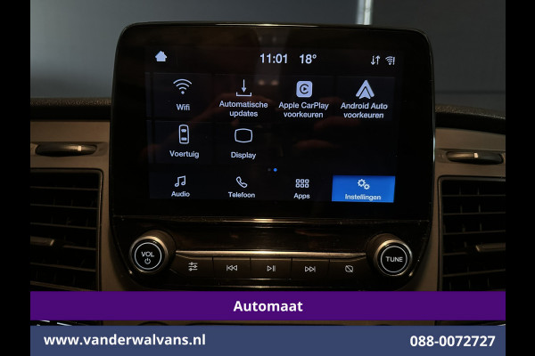 Ford Transit Custom 2.0 TDCI 131pk Automaat L2H1 Euro6 Airco | Camera | Apple Carplay | Cruisecontrol | LED | Trekhaak Android Auto, Parkeersensoren, Bijrijdersbank