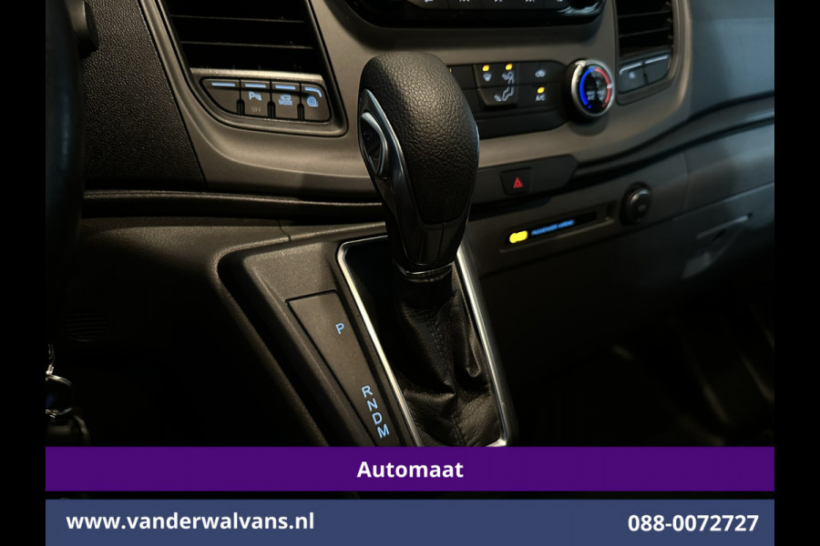 Ford Transit Custom 2.0 TDCI 131pk Automaat L2H1 Euro6 Airco | Camera | Apple Carplay | Cruisecontrol | LED | Trekhaak Android Auto, Parkeersensoren, Bijrijdersbank