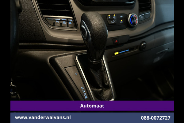 Ford Transit Custom 2.0 TDCI 131pk Automaat L2H1 Euro6 Airco | Camera | Apple Carplay | Cruisecontrol | LED | Trekhaak Android Auto, Parkeersensoren, Bijrijdersbank