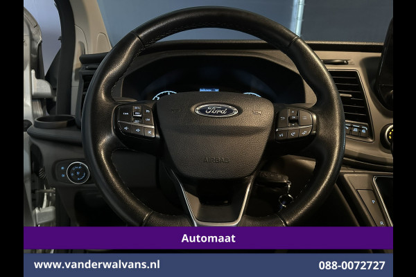 Ford Transit Custom 2.0 TDCI 131pk Automaat L2H1 Euro6 Airco | Camera | Apple Carplay | Cruisecontrol | LED | Trekhaak Android Auto, Parkeersensoren, Bijrijdersbank