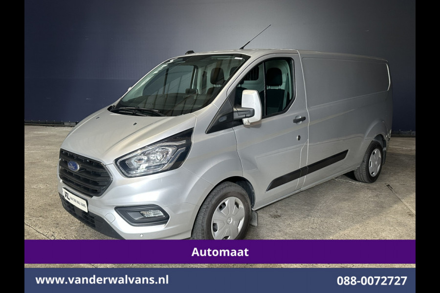 Ford Transit Custom 2.0 TDCI 131pk Automaat L2H1 Euro6 Airco | Camera | Apple Carplay | Cruisecontrol | LED | Trekhaak Android Auto, Parkeersensoren, Bijrijdersbank