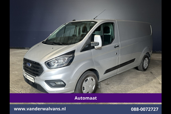 Ford Transit Custom 2.0 TDCI 131pk Automaat L2H1 Euro6 Airco | Camera | Apple Carplay | Cruisecontrol | LED | Trekhaak Android Auto, Parkeersensoren, Bijrijdersbank
