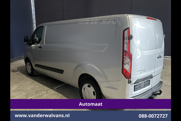 Ford Transit Custom 2.0 TDCI 131pk Automaat L2H1 Euro6 Airco | Camera | Apple Carplay | Cruisecontrol | LED | Trekhaak Android Auto, Parkeersensoren, Bijrijdersbank