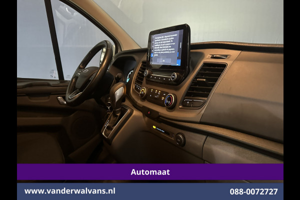 Ford Transit Custom 2.0 TDCI 131pk Automaat L2H1 Euro6 Airco | Camera | Apple Carplay | Cruisecontrol | LED | Trekhaak Android Auto, Parkeersensoren, Bijrijdersbank