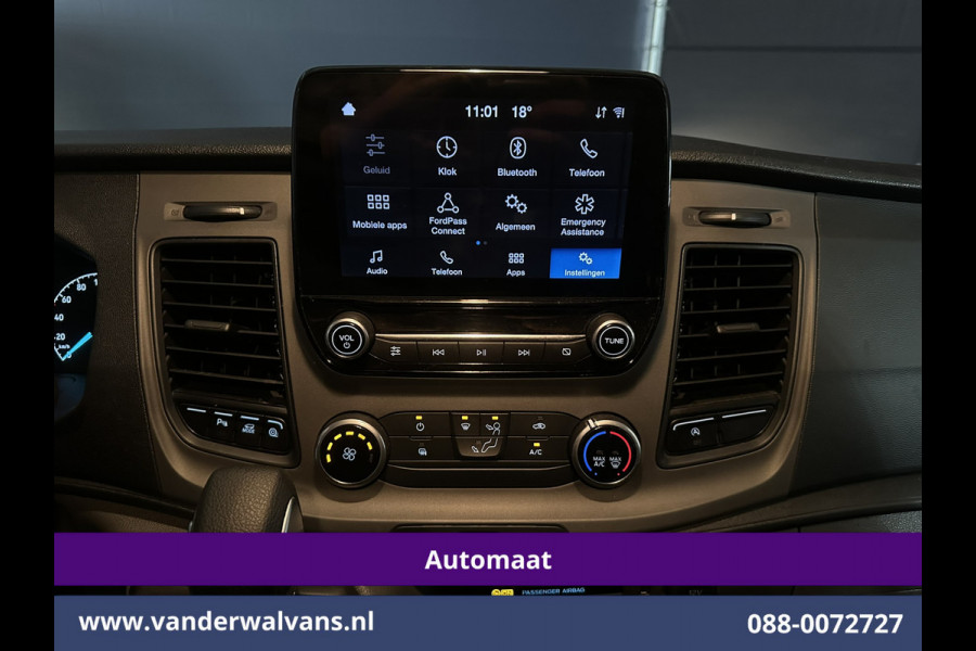 Ford Transit Custom 2.0 TDCI 131pk Automaat L2H1 Euro6 Airco | Camera | Apple Carplay | Cruisecontrol | LED | Trekhaak Android Auto, Parkeersensoren, Bijrijdersbank