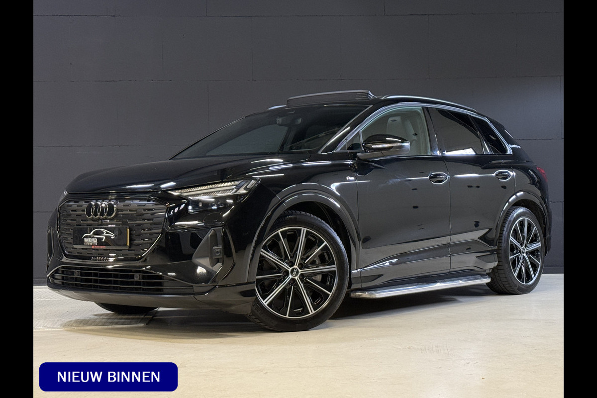 Audi Q4 e-tron 50 quattro Launch edition S Competition 77 kWh | Pano | 2x S-line | Warmtepomp
