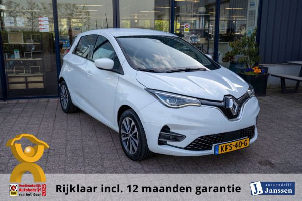 Renault ZOE R135 Evolution 52 kWh|Prijs rijklaar incl 12 mnd garantie| Camera Stuur/Stoelverwarming Blindspot Navi