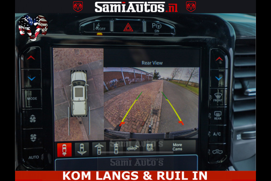 Dodge Ram HALK PACK | 360 CAMERA | ADAPTIVE CRUSE | PANODAK | VOLLE UITVOERING | LARAMIE NIGHT | 5.7 V8 HEMI 402PK 4x4 | CREWCAB 5 PERSOONS | GRIJSKENTEKEN | Granite Crystal Metallic Mijn Voorraad Nr 1998 - 24130