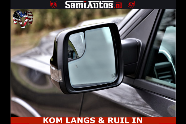 Dodge Ram HALK PACK | 360 CAMERA | ADAPTIVE CRUSE | PANODAK | VOLLE UITVOERING | LARAMIE NIGHT | 5.7 V8 HEMI 402PK 4x4 | CREWCAB 5 PERSOONS | GRIJSKENTEKEN | Granite Crystal Metallic Mijn Voorraad Nr 1998 - 24130