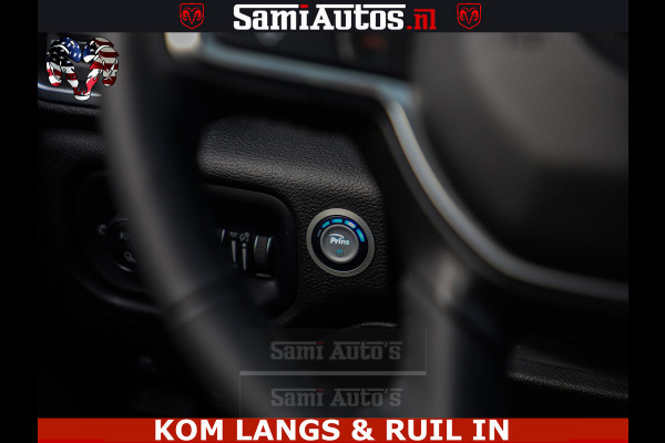 Dodge Ram HALK PACK | 360 CAMERA | ADAPTIVE CRUSE | PANODAK | VOLLE UITVOERING | LARAMIE NIGHT | 5.7 V8 HEMI 402PK 4x4 | CREWCAB 5 PERSOONS | GRIJSKENTEKEN | Granite Crystal Metallic Mijn Voorraad Nr 1998 - 24130