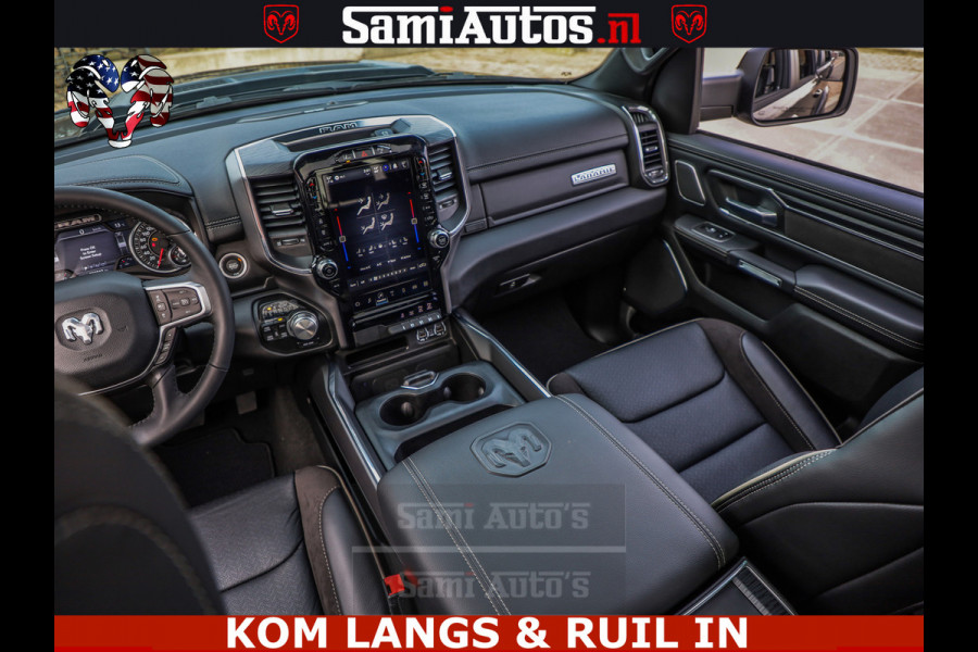 Dodge Ram HALK PACK | 360 CAMERA | ADAPTIVE CRUSE | PANODAK | VOLLE UITVOERING | LARAMIE NIGHT | 5.7 V8 HEMI 402PK 4x4 | CREWCAB 5 PERSOONS | GRIJSKENTEKEN | Granite Crystal Metallic Mijn Voorraad Nr 1998 - 24130
