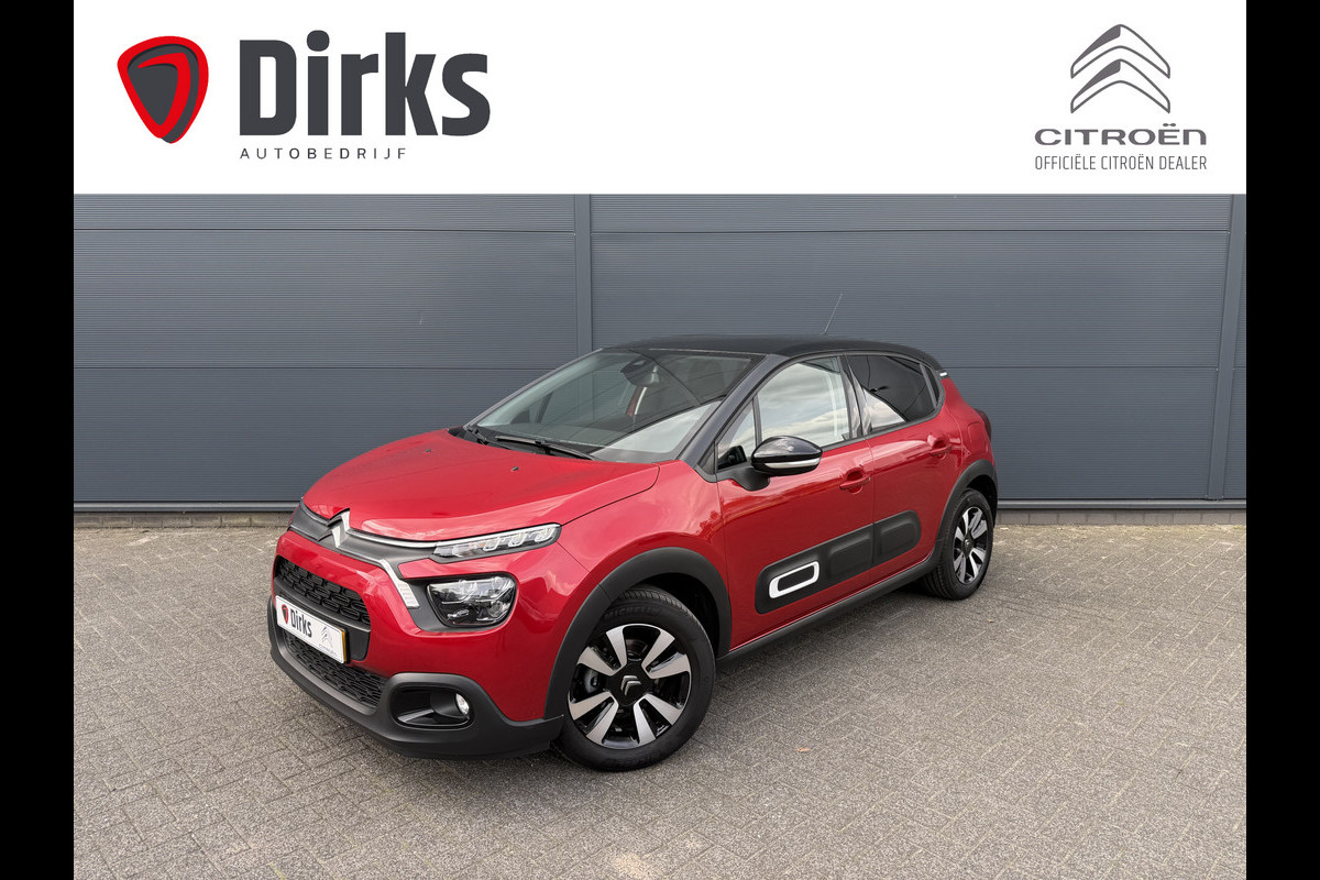 Citroën C3 82pk Feel Edition (Camera - LED - Navigatie via APP - Automatische Airco - Lichtmetalen velgen - Apple Carplay)
