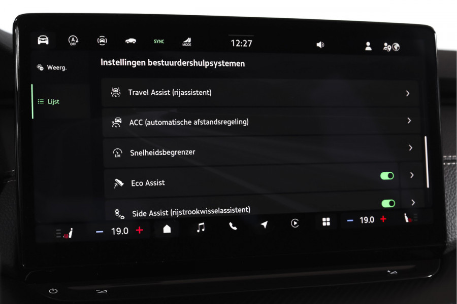 Škoda Octavia Combi 1.5 TSI MHEV 150 PK Sportline Tour | S/K-Panodak | Elek. Trekhaak | Matrix Led | Adapt. Cruise | Winterpakket | 13 inch Navi | Camera | NAV + App. Connect | ECC | Elek. Klep | LM 18" | 3196