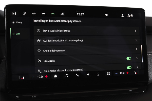 Škoda Octavia Combi 1.5 TSI MHEV 150 PK Sportline Tour | S/K-Panodak | Elek. Trekhaak | Matrix Led | Adapt. Cruise | Winterpakket | 13 inch Navi | Camera | NAV + App. Connect | ECC | Elek. Klep | LM 18" | 3196