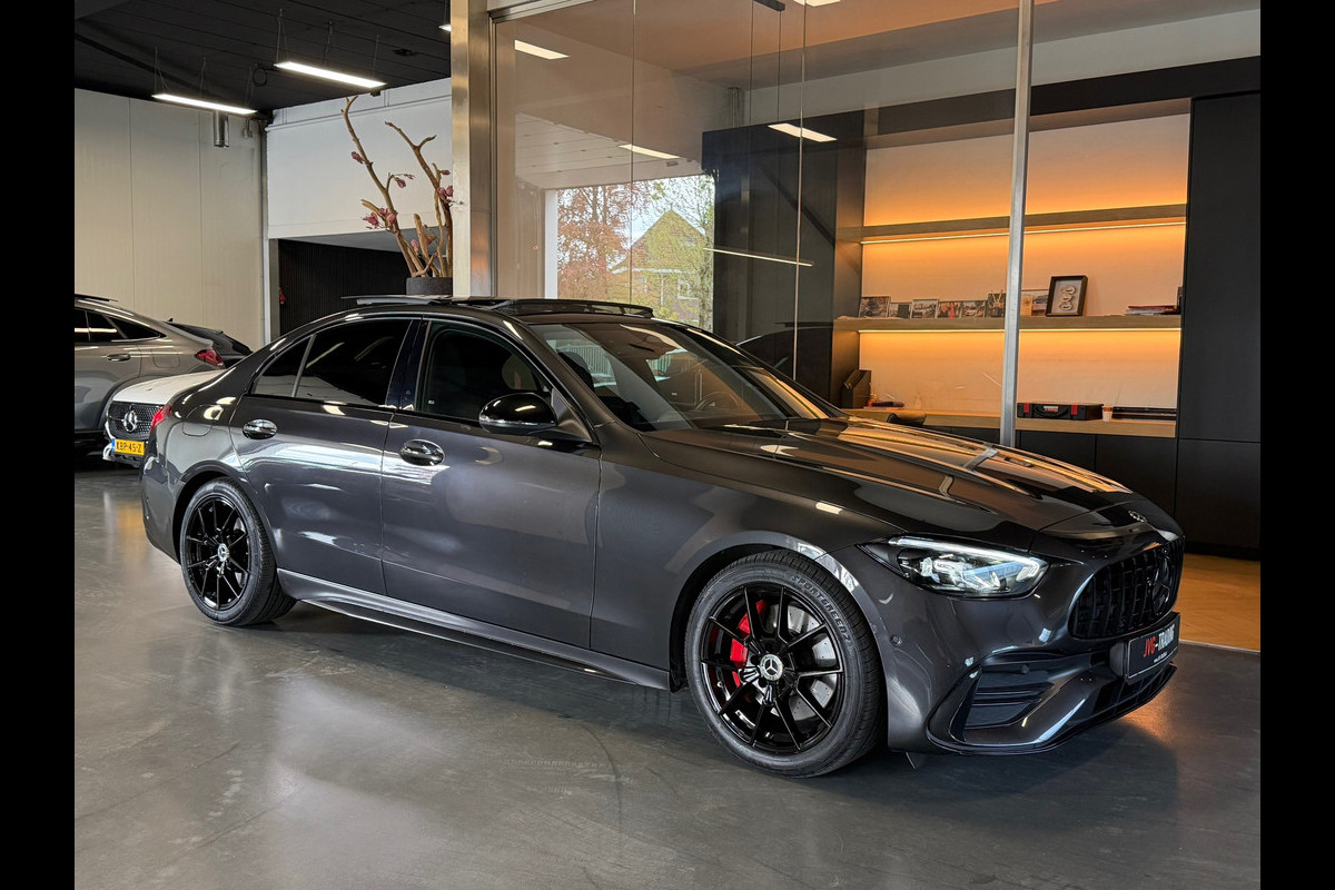 Mercedes-Benz C-Klasse 180 AMG Night Pano Sfeer Carbon Camera