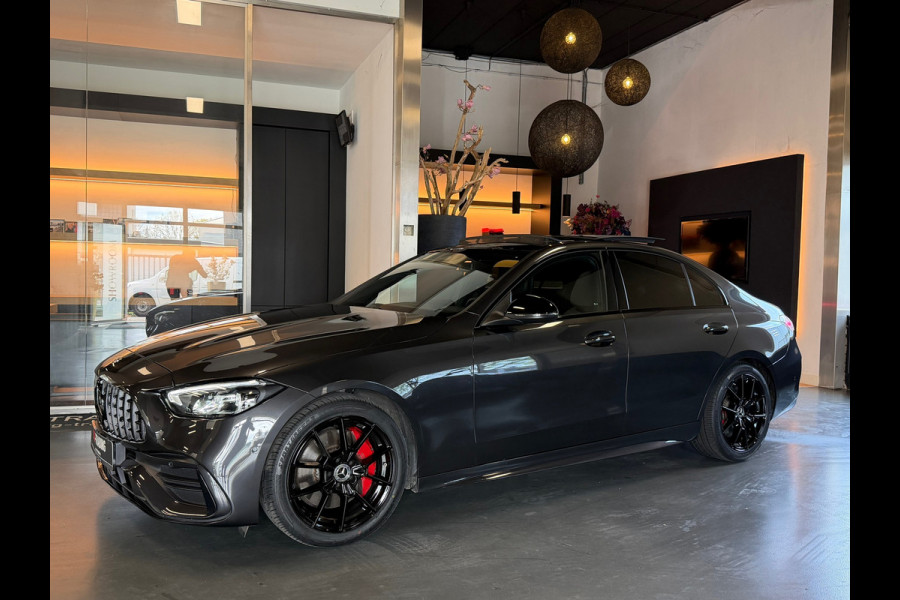 Mercedes-Benz C-Klasse 180 AMG Night Pano Sfeer Carbon Camera