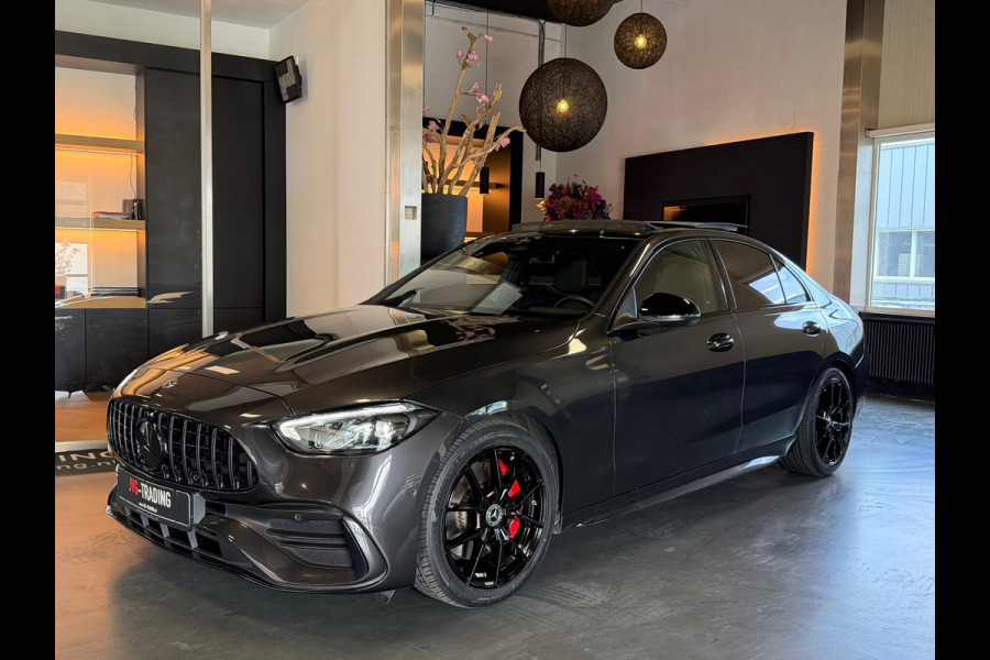 Mercedes-Benz C-Klasse 180 AMG Night Pano Sfeer Carbon Camera