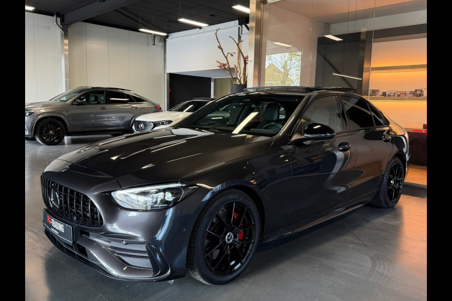 Mercedes-Benz C-Klasse 180 AMG Night Pano Sfeer Carbon Camera