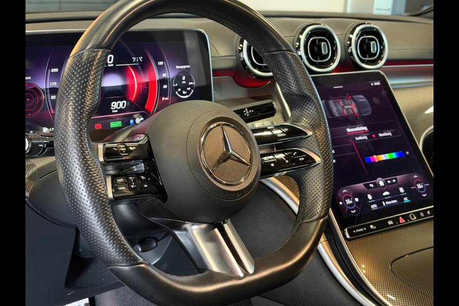 Mercedes-Benz C-Klasse 180 AMG Night Pano Sfeer Carbon Camera