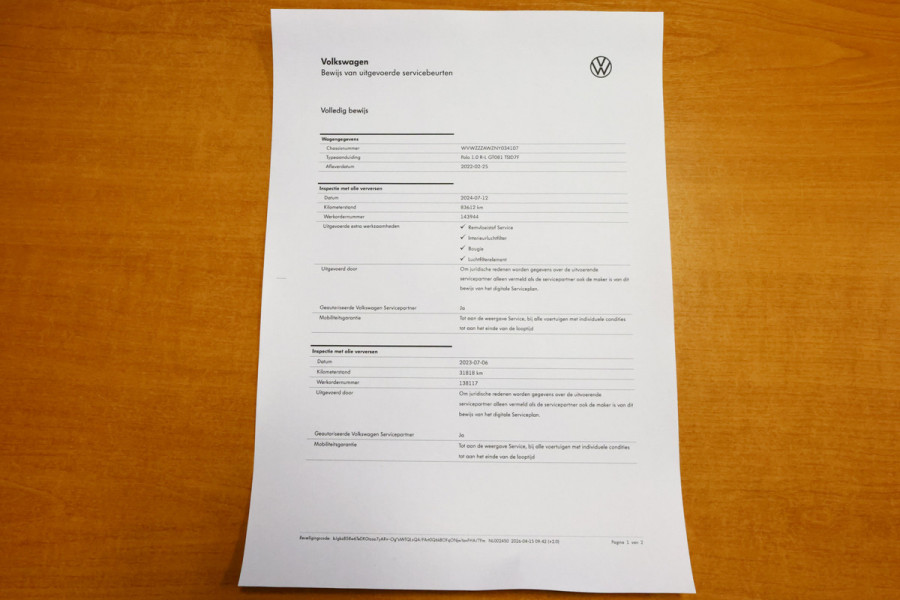 Volkswagen Polo 1.0 TSI R-Line Business DSG NAVI CARPLAY PANO STOELVW '22