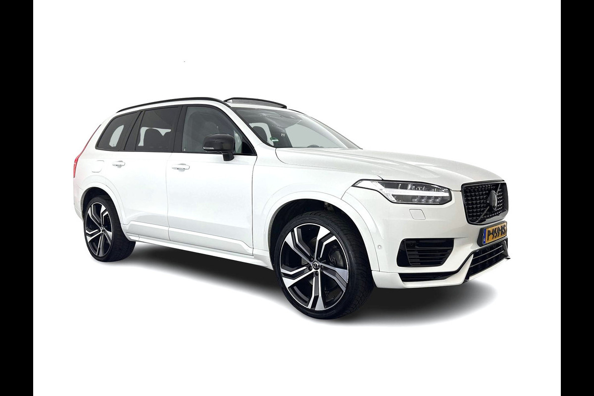 Volvo XC90 2.0 T8 Recharge AWD R-Design Black Pack [ 7-Pers. ] Aut. *PANO | LEATHER-ALCANTARA | FULL-LED | MEMORY-PACK | BOWERS&WILKINS | BLINDSPOT | KEYLESS | DIGI-COCKPIT | NAVI-FULLMAP | PRIVACYGLASS | HEATED-SPORTSEATS | TOWBAR | 22''ALU*