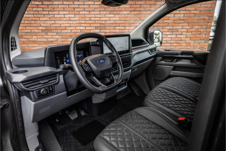 Ford Transit Custom 320 2.0 TDCI 170 PK L2H1 DC | Dubbel Cabine | ACC | Blind Spot | Navigatie | Camera | CarPlay | Lane Assist | Trekhaak | BPM VRIJ | Verlengde fabrieksgarantie tot 12-2029