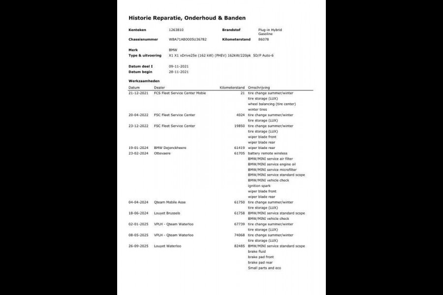 BMW X1 xDrive25e Executive X CAMERA / CARPLAY / HEAD UP DISPLAY / LEDER / LED / CRUISE CONTROLE / STOELVERWARMING