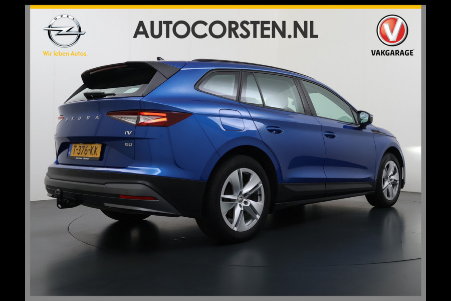 Škoda Enyaq iV SOH 92% 60 Trekhaak Navi Ecc Cruise Control Camera Apple Carplay Android Auto Pdc Lmv 19" Led P-Assist Led Isofix Keyless Rijstrooksensor Bluetooth Origineel Nederlandse Auto