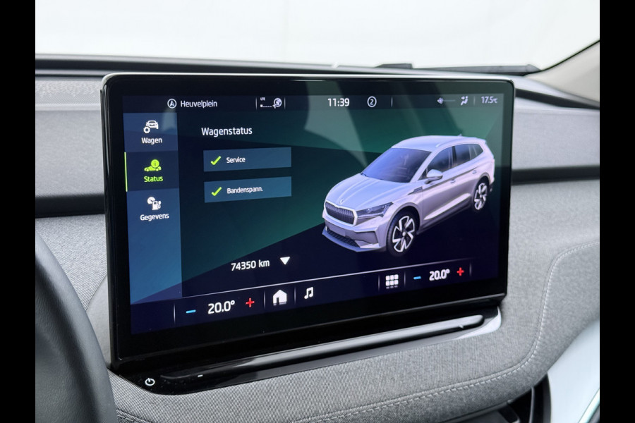 Škoda Enyaq iV SOH 92% 60 Trekhaak Navi Ecc Cruise Control Camera Apple Carplay Android Auto Pdc Lmv 19" Led P-Assist Led Isofix Keyless Rijstrooksensor Bluetooth Origineel Nederlandse Auto