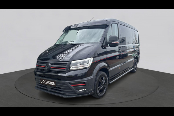 Volkswagen Crafter 35 2.0 TDI L3H2 Exclusive Hero Edition, Leder,betimmering,trekhaak,Chaffeursstoel met massage,stuurverwarming Voorruitverwarming