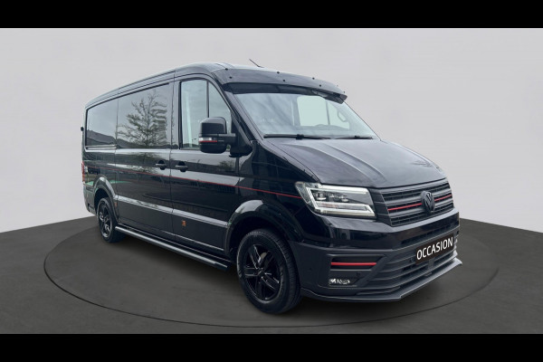Volkswagen Crafter 35 2.0 TDI L3H2 Exclusive Hero Edition, Leder,betimmering,trekhaak,Chaffeursstoel met massage,stuurverwarming Voorruitverwarming