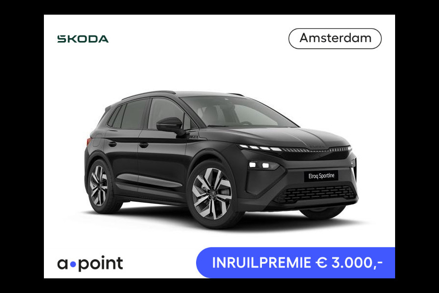 Škoda Elroq 85 Sportline | elektr. achterklep | Matrix LED | Travel Assist | Stuur - en stoelverwarming |