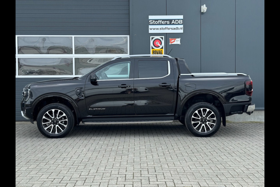 Ford Ranger 3.0 V6 241pk Platinum Double Cab | BPM VRIJ | 2-zits | Trekhaak 3500KG | 360 Cam | Leder geventileerd | Elekt. Rollo