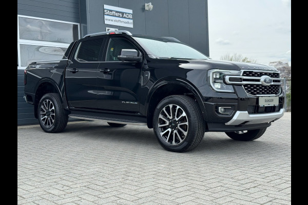 Ford Ranger 3.0 V6 241pk Platinum Double Cab | BPM VRIJ | 2-zits | Trekhaak 3500KG | 360 Cam | Leder geventileerd | Elekt. Rollo