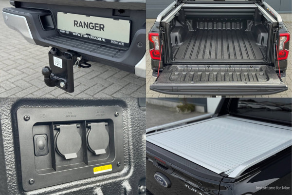 Ford Ranger 3.0 V6 241pk Platinum Double Cab | BPM VRIJ | 2-zits | Trekhaak 3500KG | 360 Cam | Leder geventileerd | Elekt. Rollo