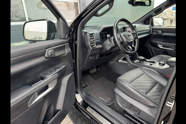Ford Ranger 3.0 V6 241pk Platinum Double Cab | BPM VRIJ | 2-zits | Trekhaak 3500KG | 360 Cam | Leder geventileerd | Elekt. Rollo