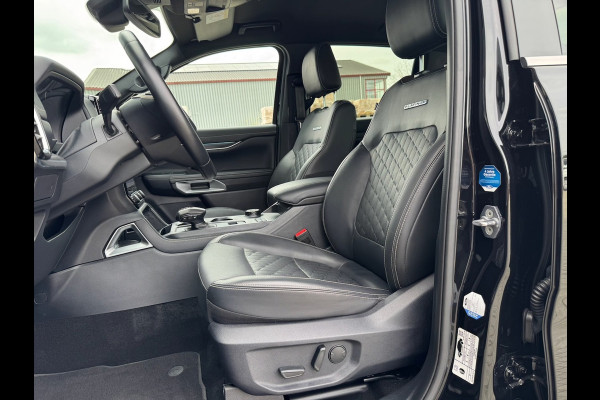 Ford Ranger 3.0 V6 241pk Platinum Double Cab | BPM VRIJ | 2-zits | Trekhaak 3500KG | 360 Cam | Leder geventileerd | Elekt. Rollo