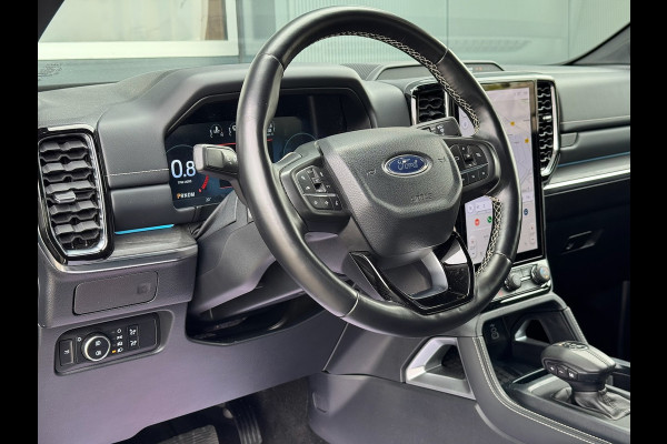 Ford Ranger 3.0 V6 241pk Platinum Double Cab | BPM VRIJ | 2-zits | Trekhaak 3500KG | 360 Cam | Leder geventileerd | Elekt. Rollo