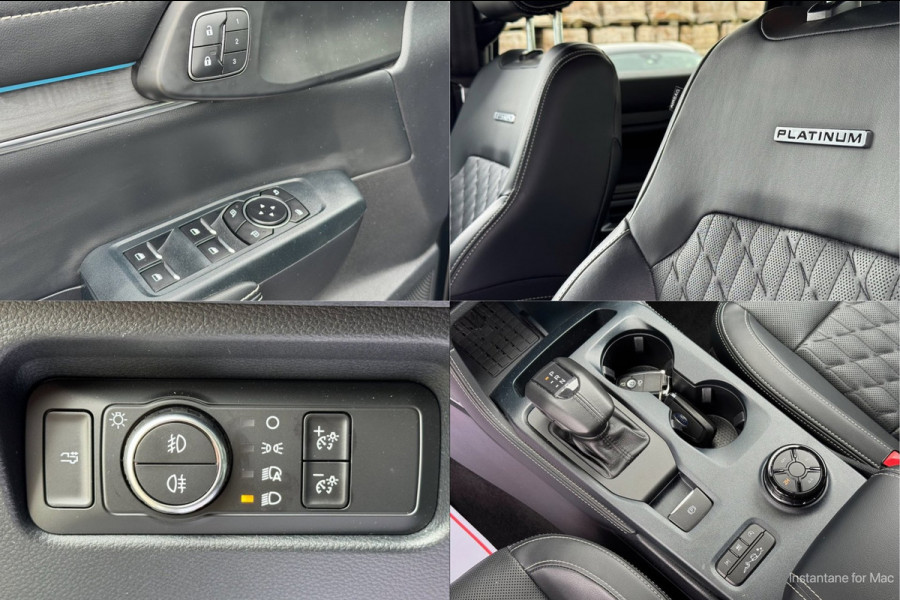 Ford Ranger 3.0 V6 241pk Platinum Double Cab | BPM VRIJ | 2-zits | Trekhaak 3500KG | 360 Cam | Leder geventileerd | Elekt. Rollo