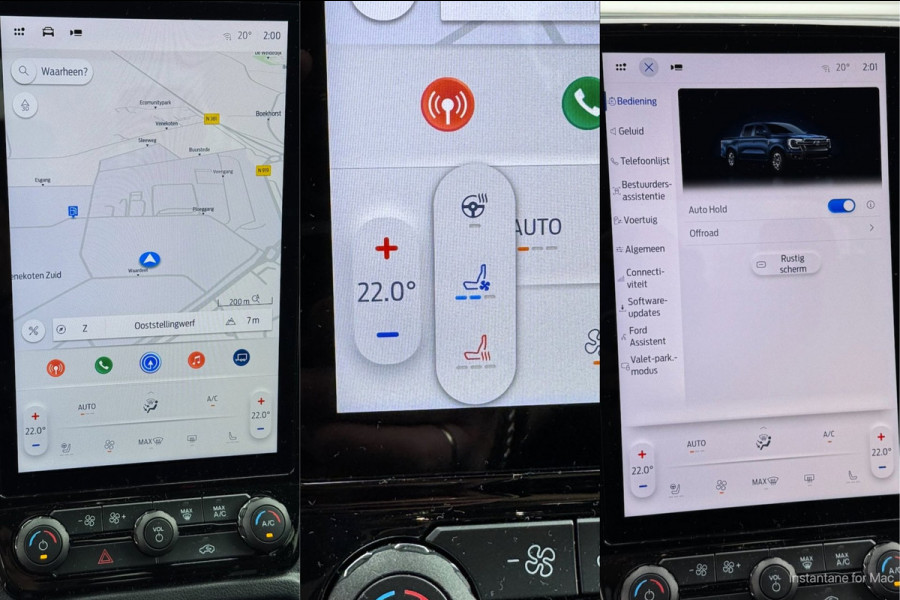 Ford Ranger 3.0 V6 241pk Platinum Double Cab | BPM VRIJ | 2-zits | Trekhaak 3500KG | 360 Cam | Leder geventileerd | Elekt. Rollo