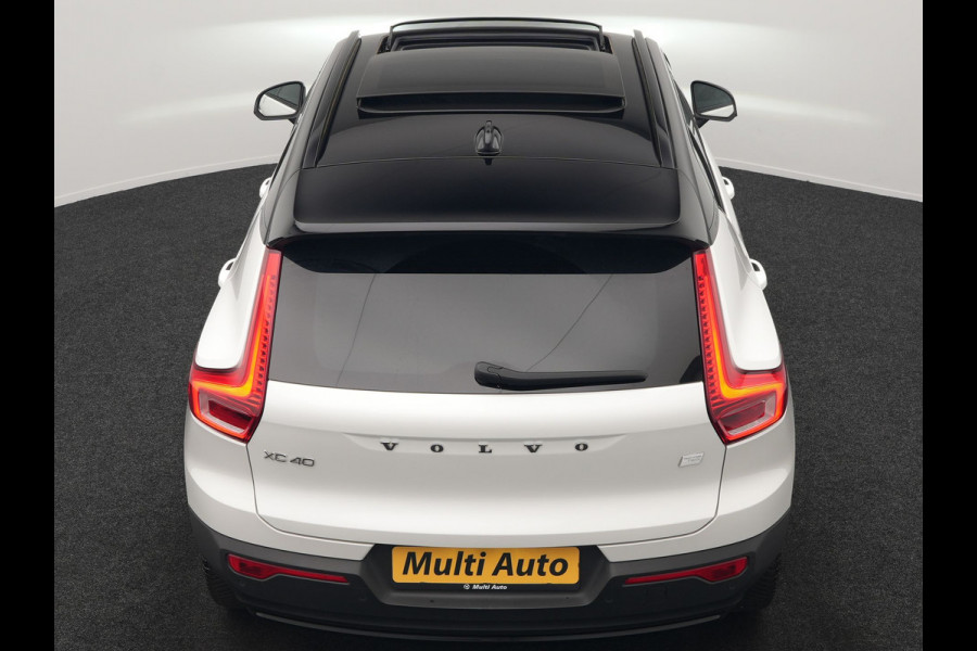 Volvo XC40 Recharge Twin Ultimate 78 kWh 408pk Dealer O.H. | Trekhaak Af Fabriek | Panodak | 360 Camera | Adaptive Cruise | Harman / Kardon | Alcantara Sportstoelen Memory & Verwarmd | Google Assistent | Keyless | Stuur Verwarmd | Blis |