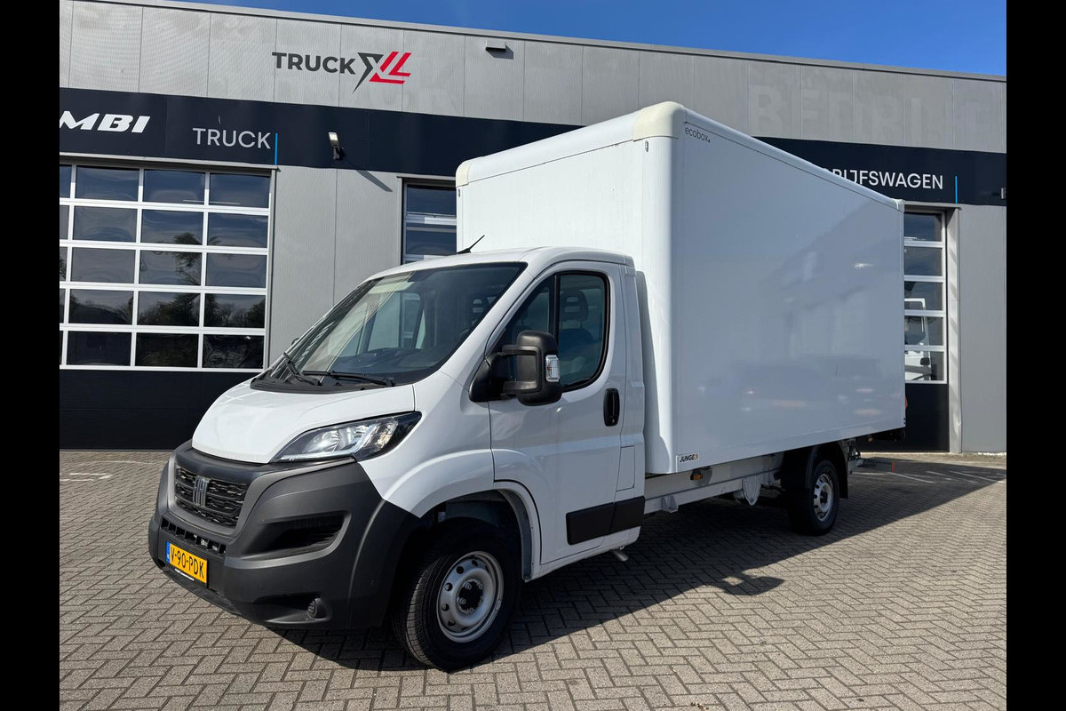 Fiat Ducato 2.2 MultiJet 3.5t 180pk > BPM Vrij!/Bakwagen met laadklep! 1015kg laadvermogen/meubelbak + laadklep