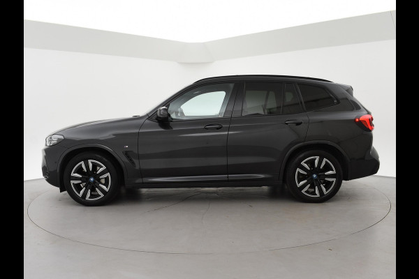 BMW iX3 80 kWh FACELIFT M-SPORT SOH 98,8% + TREKHAAK | SPORTSTOELEN LEDER | PANORAMA | ADAPTIVE CRUISE | MEMORY