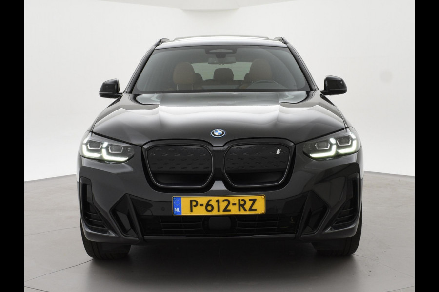 BMW iX3 80 kWh FACELIFT M-SPORT SOH 98,8% + TREKHAAK | SPORTSTOELEN LEDER | PANORAMA | ADAPTIVE CRUISE | MEMORY