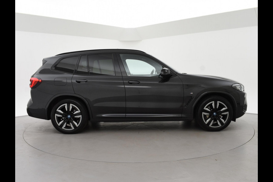 BMW iX3 80 kWh FACELIFT M-SPORT SOH 98,8% + TREKHAAK | SPORTSTOELEN LEDER | PANORAMA | ADAPTIVE CRUISE | MEMORY